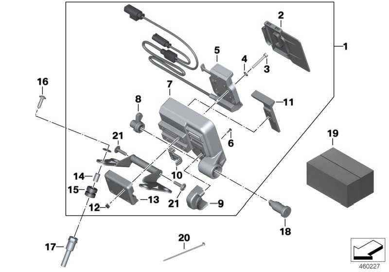 Navigation preparation K53 K54 77528555507 - BMW.Click - Spare parts ...