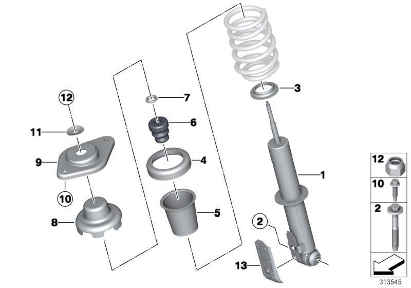 Suspension rear 33526853967 - BMW.Click - Spare parts and Accessories