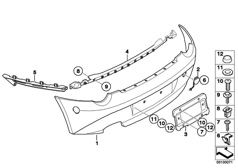 Receiving bumper Z4 51127016076