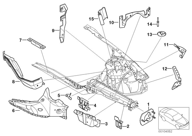 Holder ABS hydraulic unit 41148201492