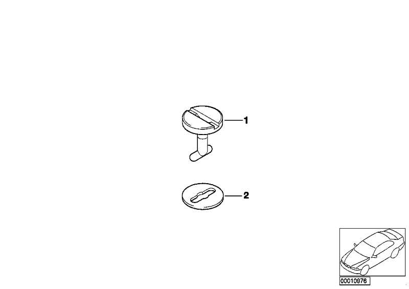 Screw cap 215mm SILBERGRAU DKL. 5er 7 Series 8-82599402197