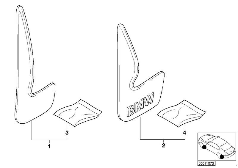 Set strainer front 72601928457