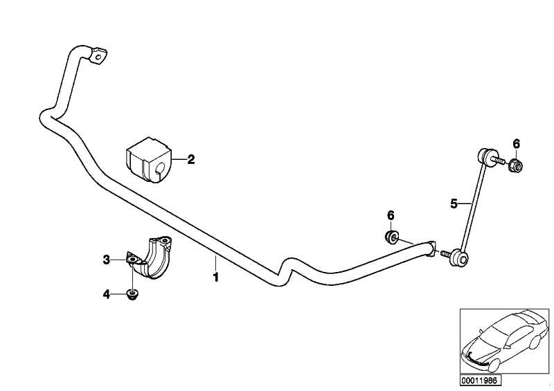 Front stabilizer D = 27MM 31352229485