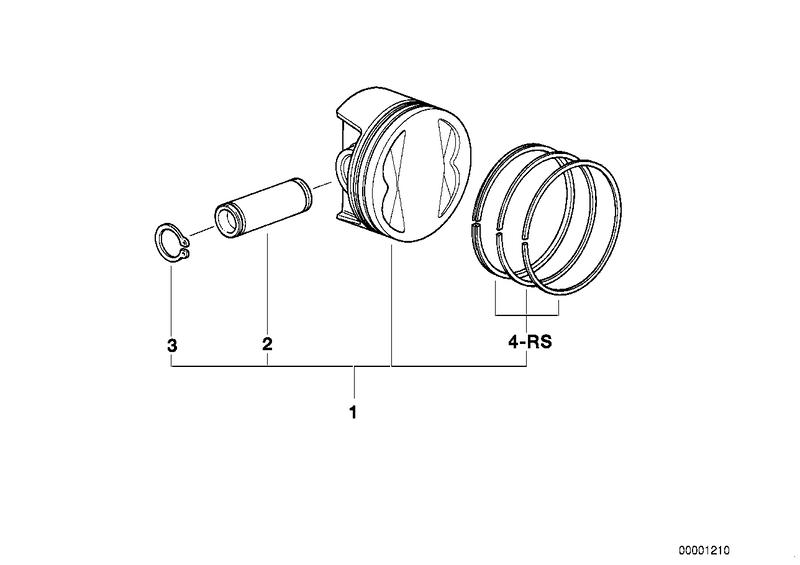 AB 583-593GR piston 11257659581