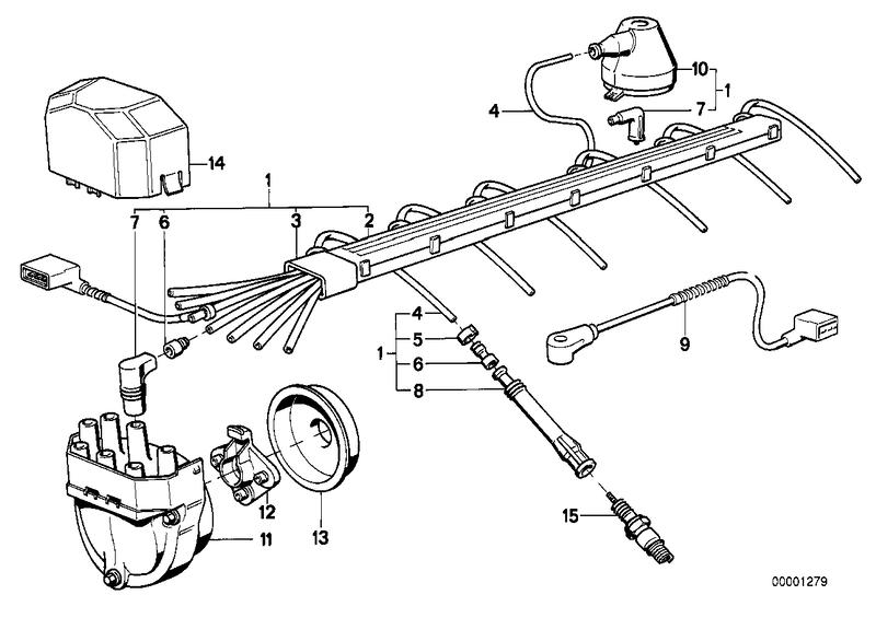 Ignition wiring 12121716939