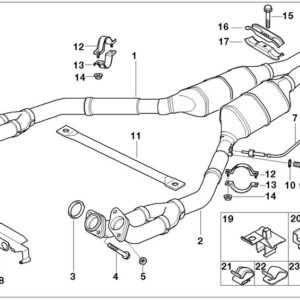 Lambda probe holder 12521741623