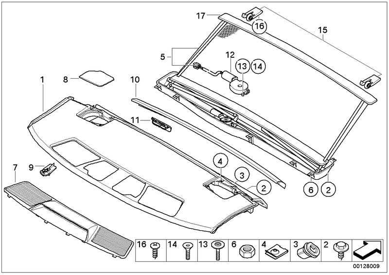 Belt outlet aperture 51467001977