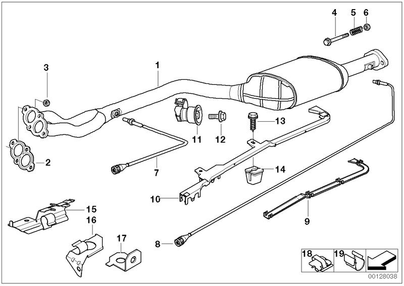 Exchange catalyst exhaust pipe 18301438499