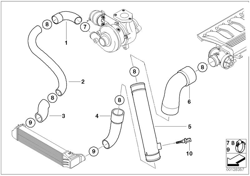 Pressure hose 11612248623