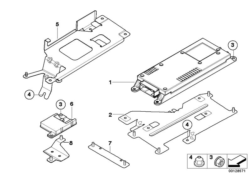 Bluetooth antenna holder 84136936910