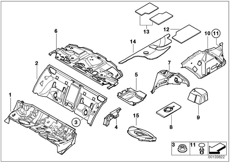 Soundproofing right antenna 51487038244