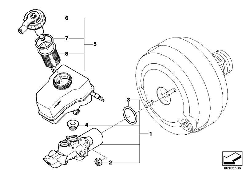 Master cylinder 1 Series 3 Series X1 34336785664