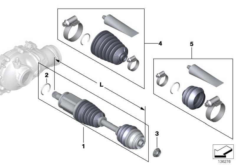 Bellow drive shaft SKF-VKJP 8025