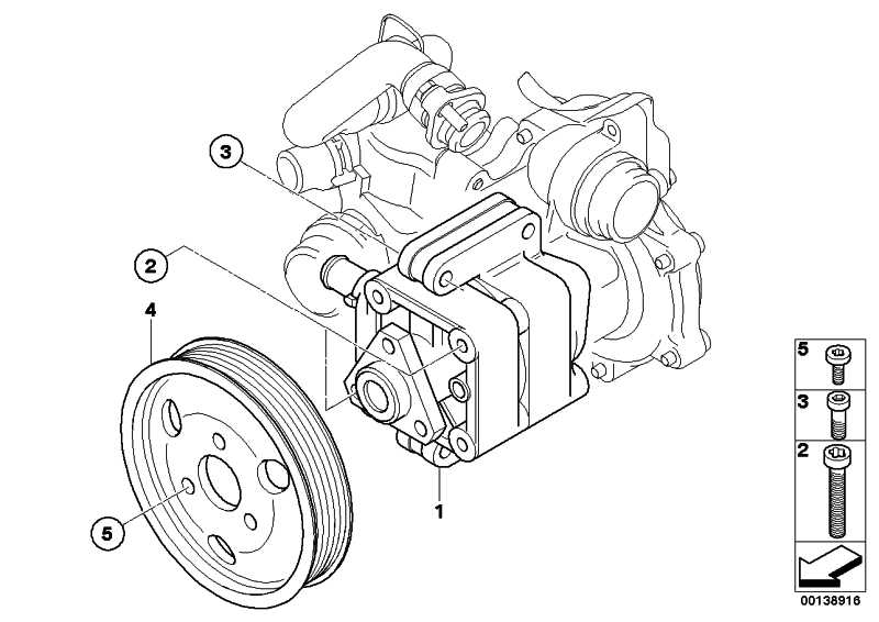 ZF steering pump TP5 1 Series 3 Series X1 X3 32416780413