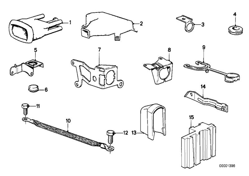 Holder diagnostic connector DME 12521274629