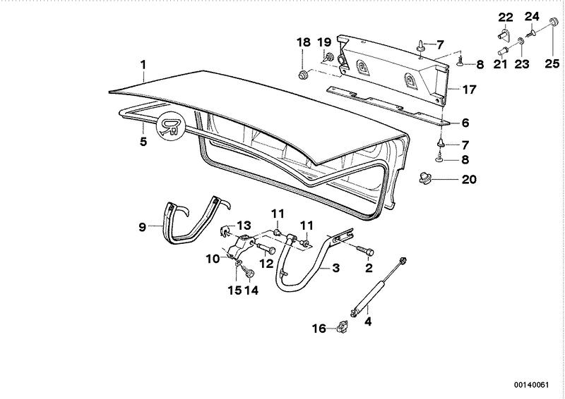 Aperture tailgate 51132230867