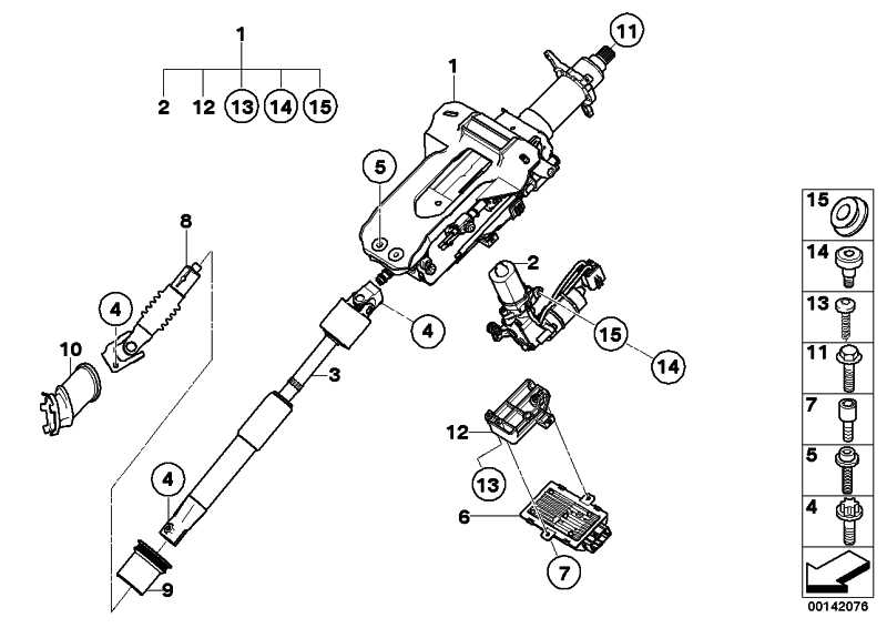 Steering column-electric 32306780899