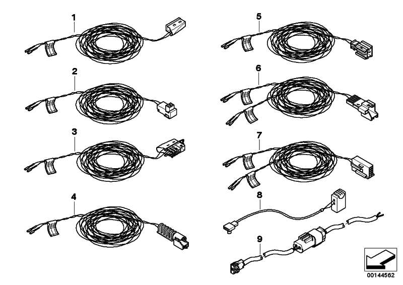 Rep cable belt tensioner / seat plug 3 Series 5 Series 7 Series X5 X6 Z4 61129118095