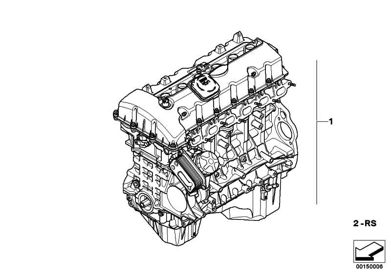 Exchange engine N52B25A 3 Z4 11000415405