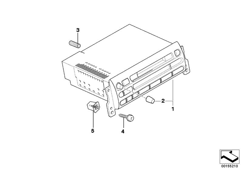 Replacement radio Boost MD 65126961237