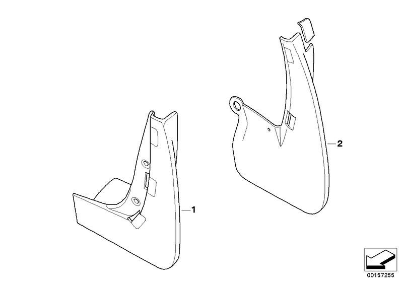 Set strainer rear R56 COOPER S 82160415116