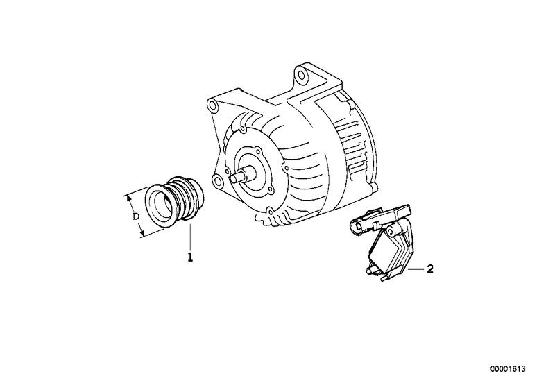 Pulley D = 52MM 12311247306