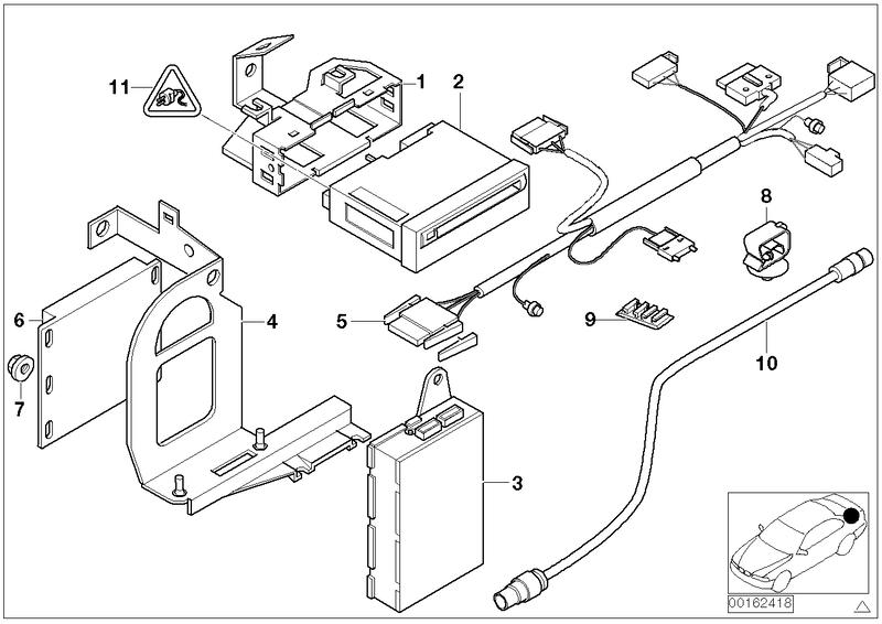 GPS antenna cable MKIII 61126907094