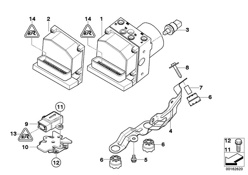 RP DSC hydraulic unit 34516758627