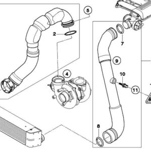 Charge-air hose BUG-84631