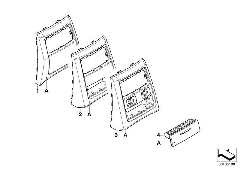 INDIVIDUAL rear cover 51167961314