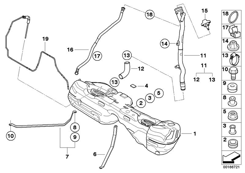 Plastic filler pipe 16117203748