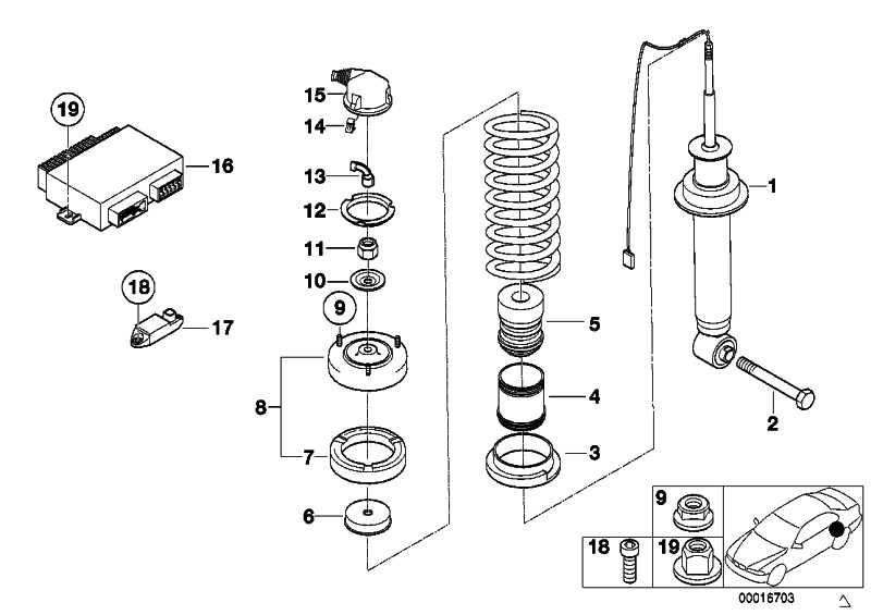 Suspension rear 5er 33521092379