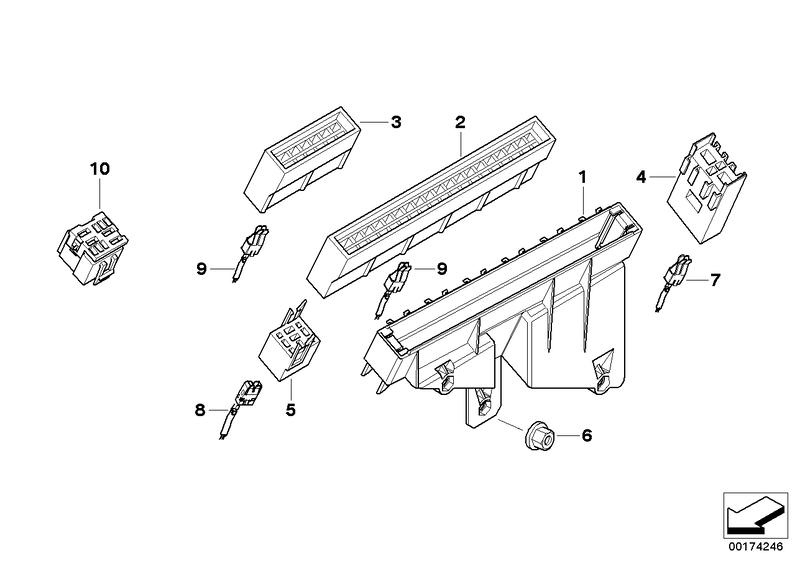 Fuse housing 61138367144