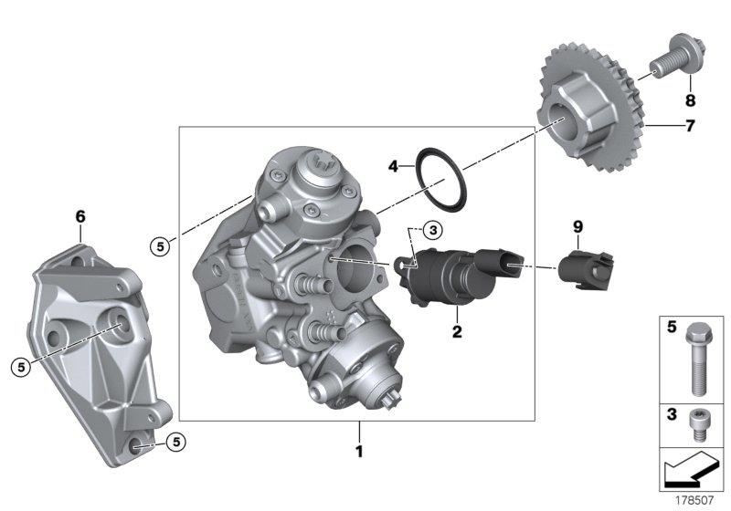 Exchange high pressure pump CP4.2 13518597821