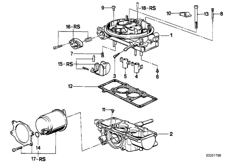 Carburettor cover 13111715126