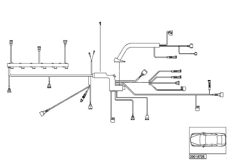 Harness Engine module 12511439174