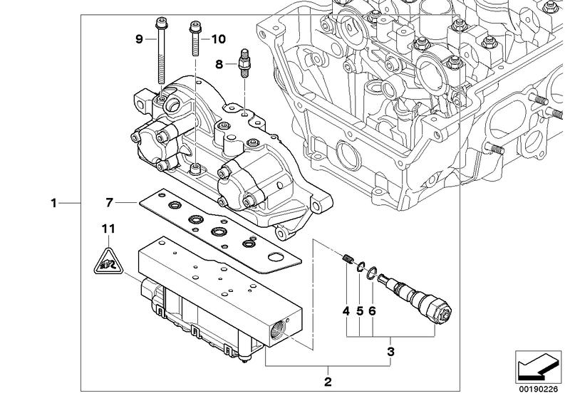 Solenoid valve 11367839180