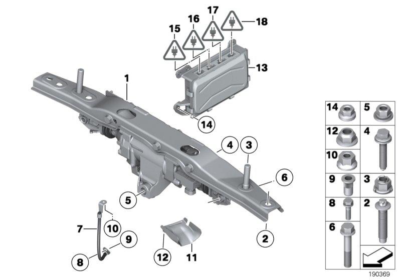Torx screw self-tapping M14X15X75-10.9 33306776072