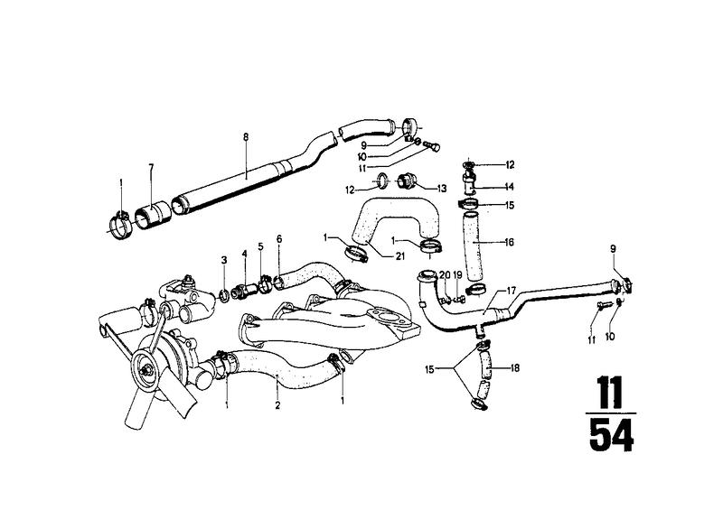 Pipe clip 11531251087