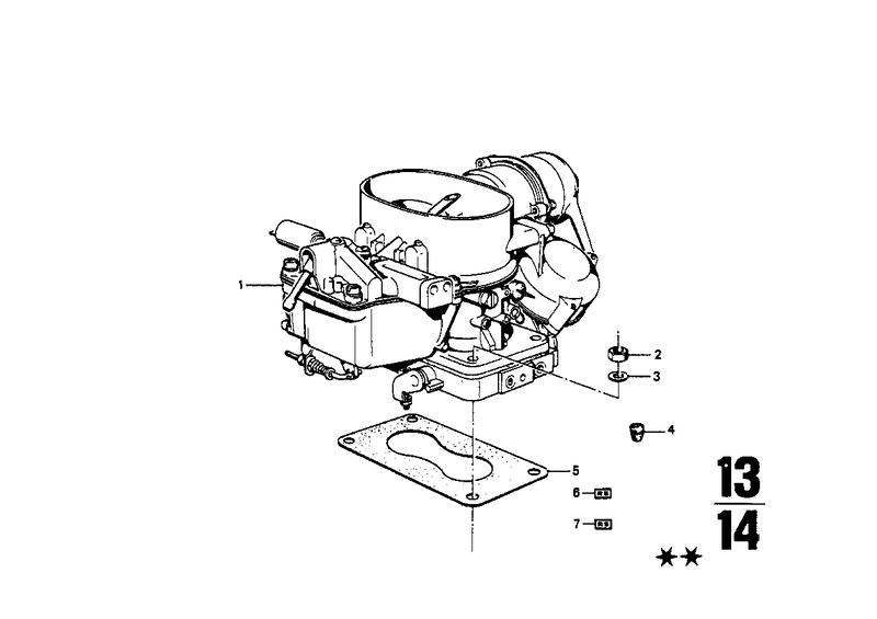 Dichtungssatz carburetor DIDTA 13111258880