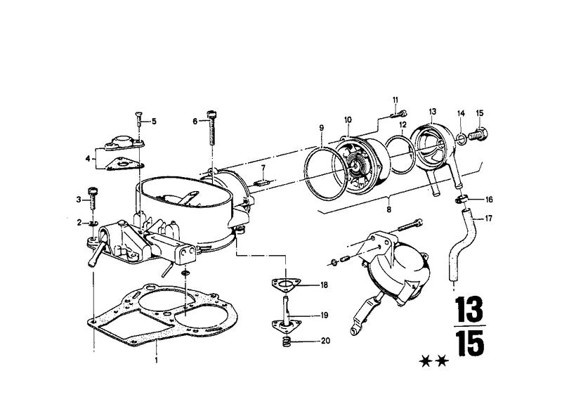 Set diaphragm 13111709141