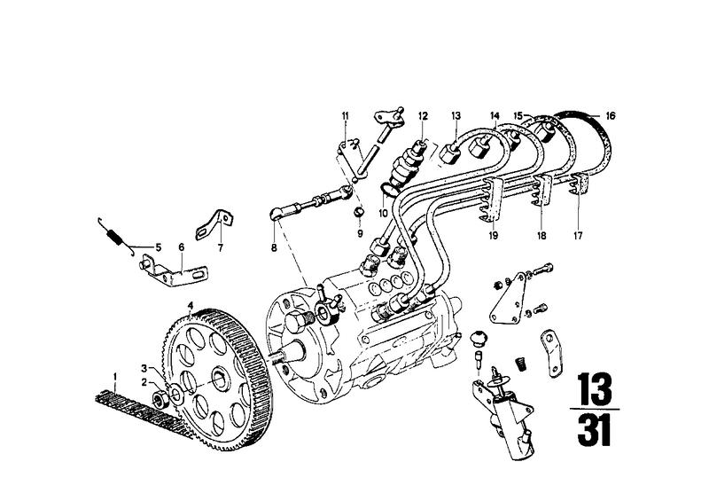 Holder fuel line 13532446798