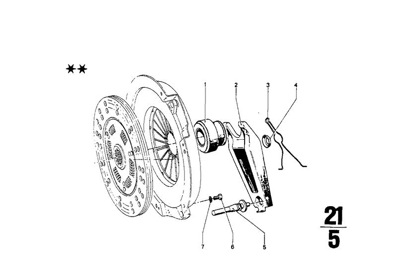 Clutch 38X67 H = 42.5 21511204225