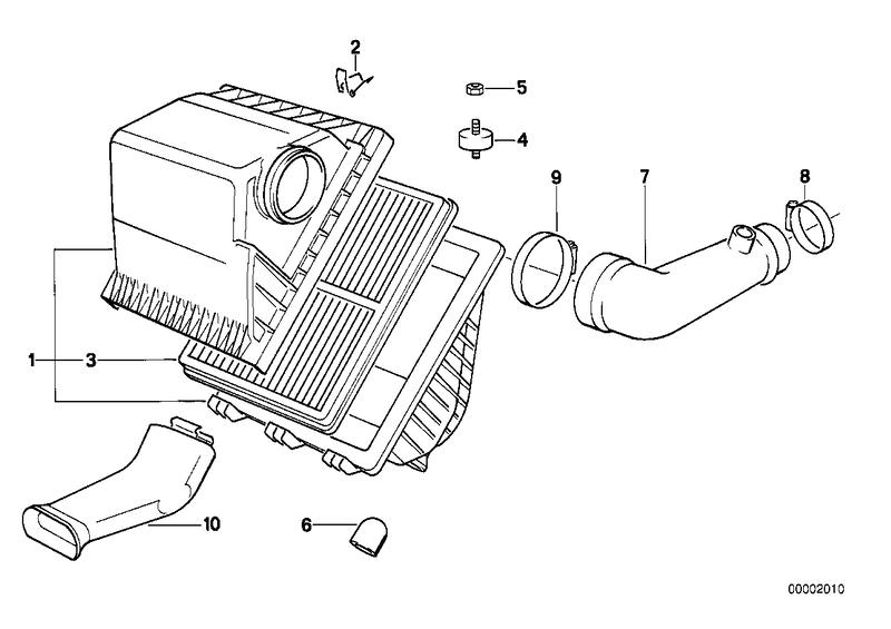 Air filter element 13722242025