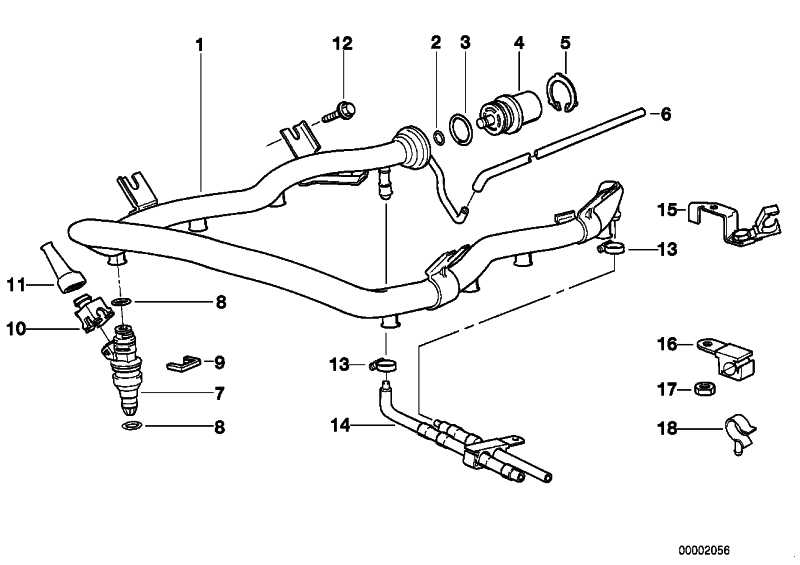 Injection line 7 Series 8-5er 13531742188