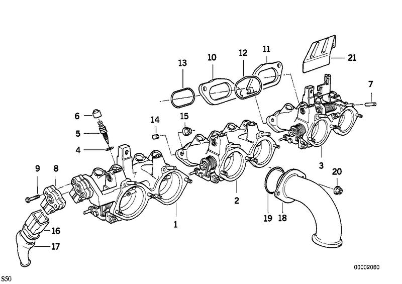 Throttle screw 13541402664