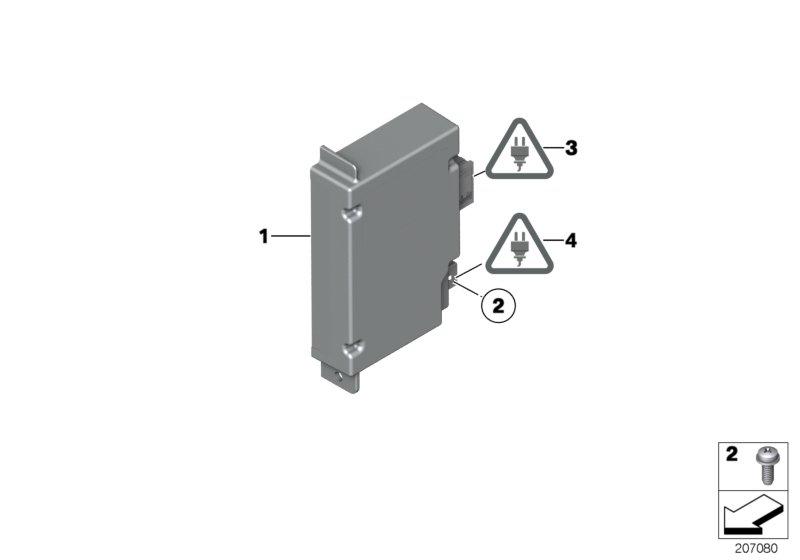 Kafas control unit 66516992830