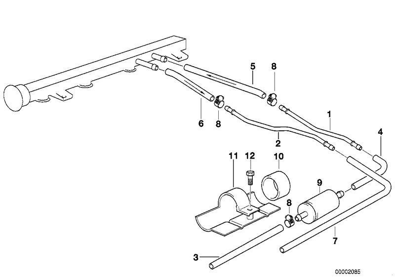 Fuel supply line 13531739994