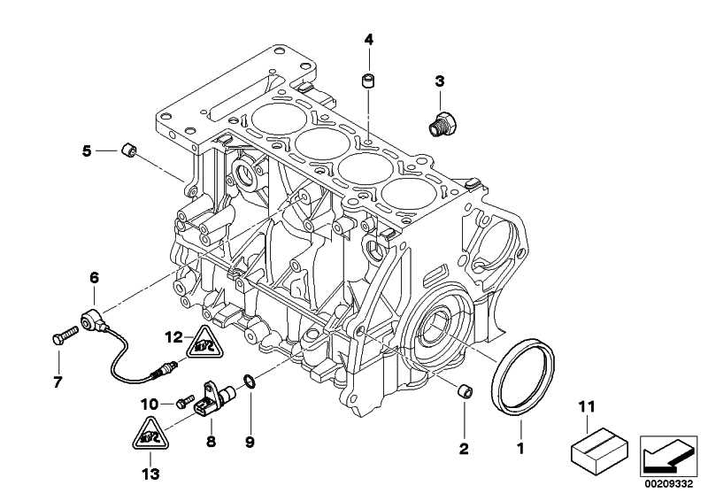 Oil seal crank shaft COR-19027858B