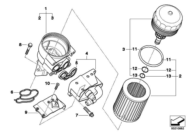 Oil cooler engine oil NSS-90688